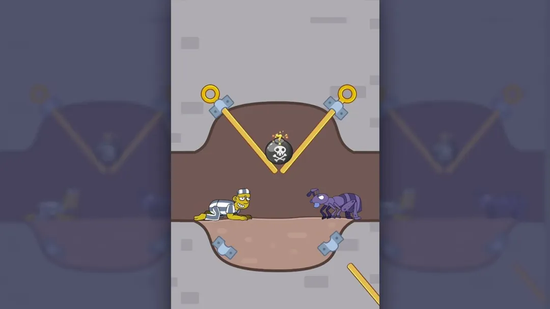 Prison Escape: Pull Pin Puzzle