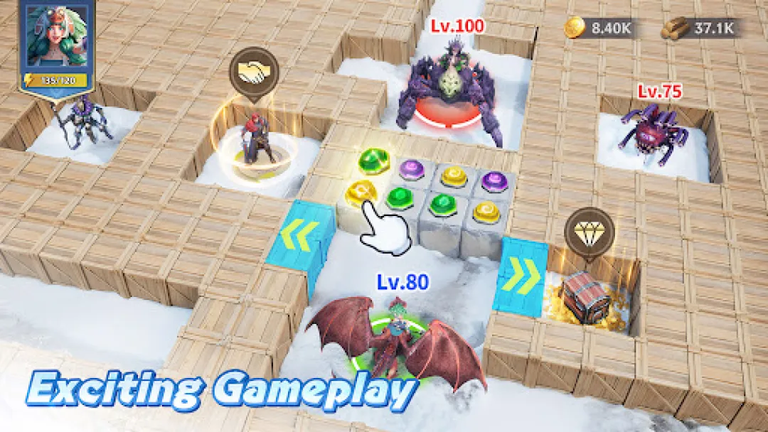 Puzzles & Chaos: Frozen Castle screenshot 1